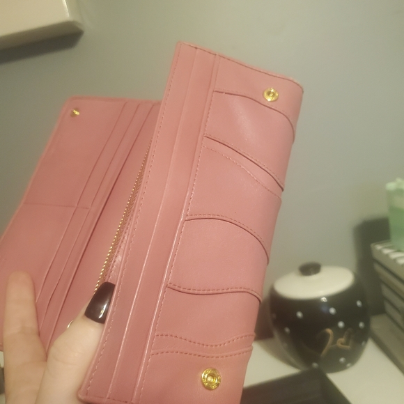 Pink Prada double snap wallet - Picture 12 of 12